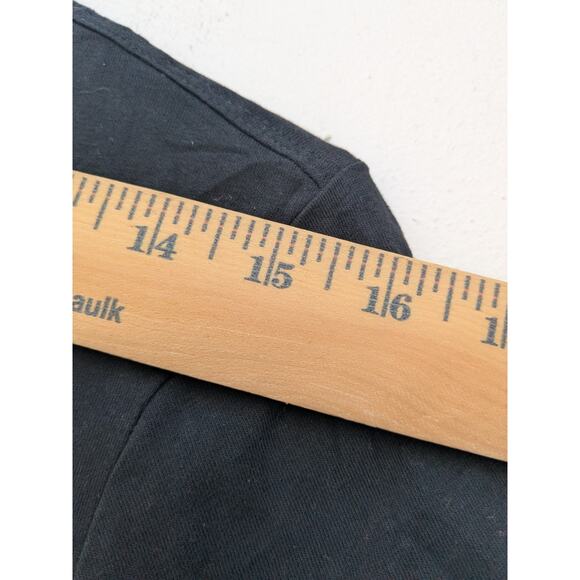 Calvin Klein Women's Basic Tee Shirt Performance Black/White Size Large - Picture 6 of 9